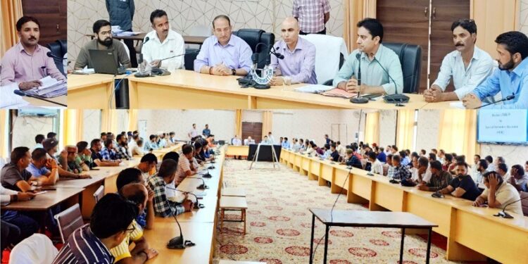 BLOs imparted training at Kishtwar