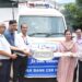 MLA Udhampur West & DC hand over ambulance to Govt Medical College Udhampur under J&K Bank CSR initiative