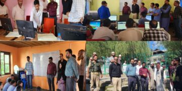 DC Kupwara inspects Land Records Digitization Centres