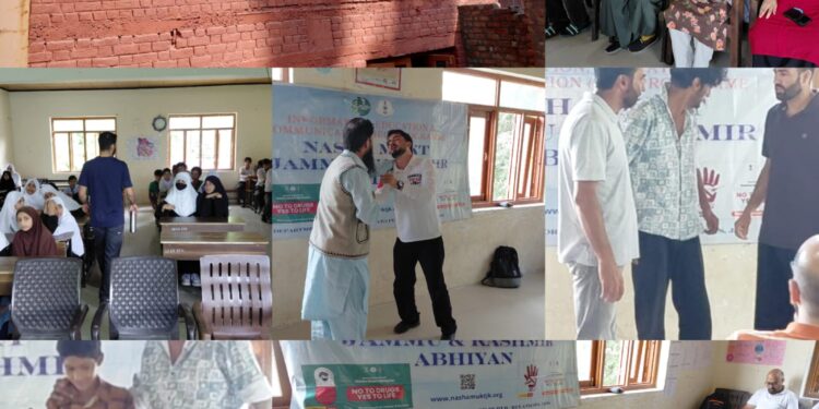 Nasha Mukt J&K Abhiyan: Drug de-addiction awareness prog. held at BHS Shallakhud Dara in Harwan