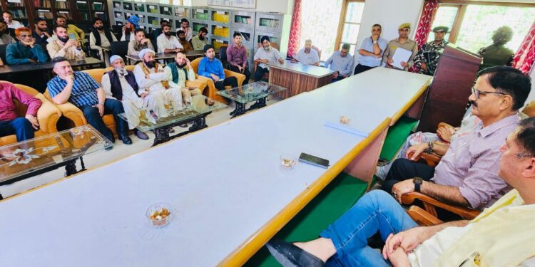 Rana visits Kashmir Forest Training School in Bandipora