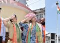 DIG Udhampur–Reasi Range, DC inaugurate monumental National Flagpole at Slathia Chowk