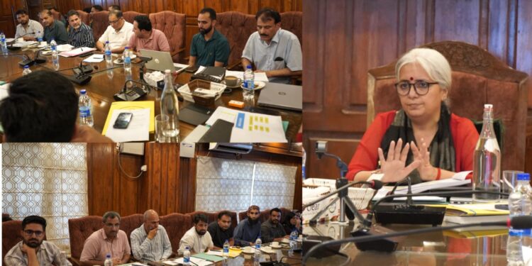 DC Bandipora reviews functioning of Health sector