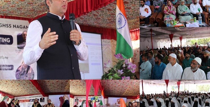 DC Budgam stresses joint role of parents & teachers in holistic development of children