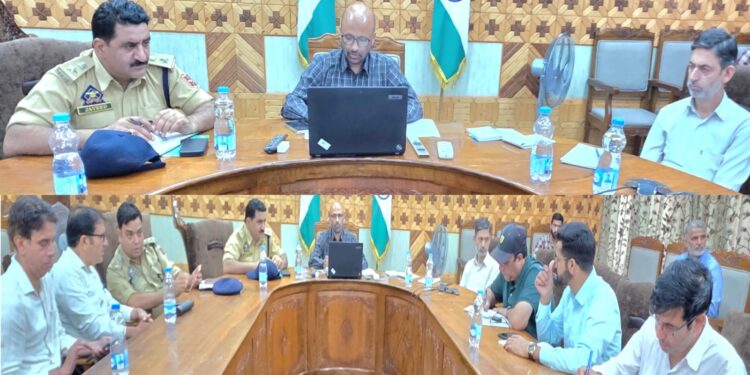 Arrangements for celebration of Eid Milad-un-Nabi (SAW), Friday following reviewed at Kupwara