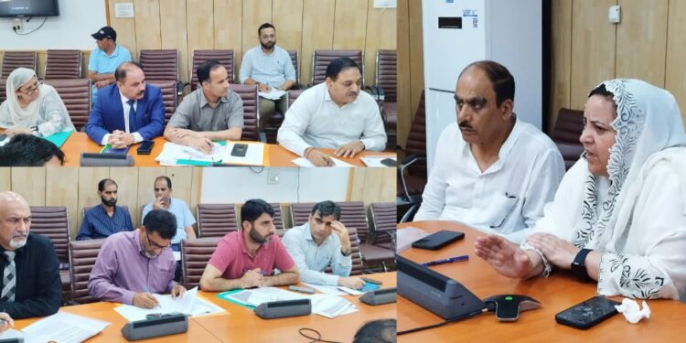 Sakeena Itoo reviews development scenario of Khan Sahib Constituency