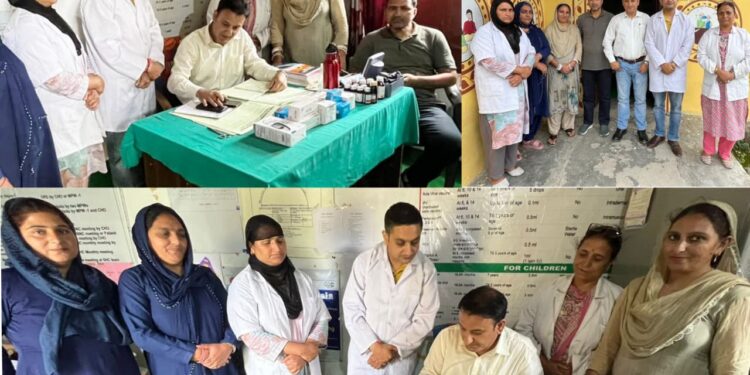 BMO inspects healthcare facilities at AAM Sub-Centre Ramgarh