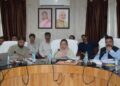 Sakeena Itoo reviews functioning of Health, Social Welfare, Education departments in Poonch