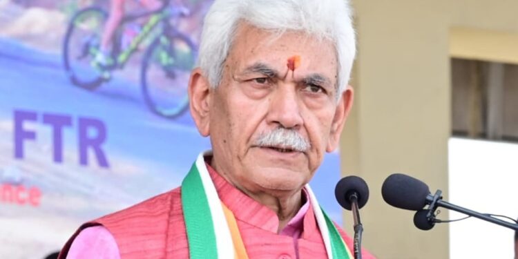 Lieutenant Governor felicitates 79 Cyclists of BSF’s ‘Pedal for Ek Bharat, Shreshtha Bharat’ rally to celebrate 79th Independence Day