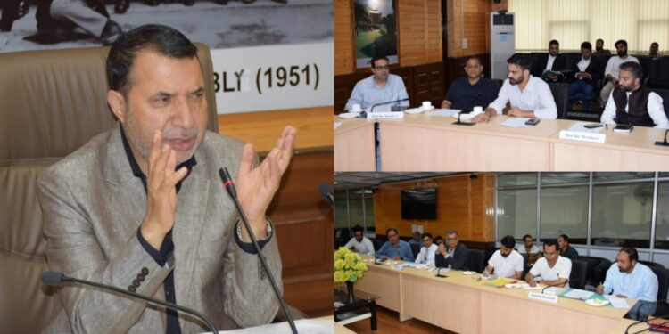Committee on Petitions reviews progress of AIIMS Awantipora
