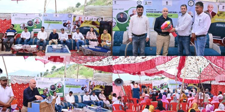 One day Rural Credit Workshop under JKCIP held at Kishtwar