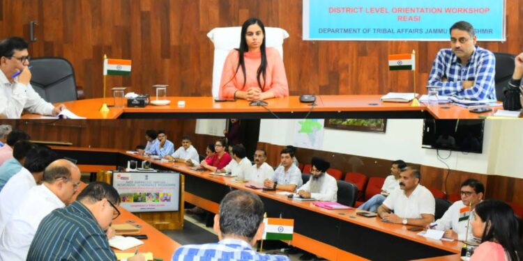 DC Reasi chairs district-level orientation programme on Adi Karamyogi Abhiyan