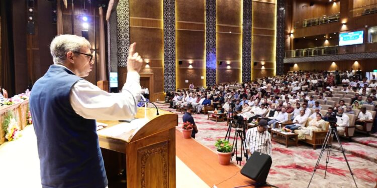 CM Omar Abdullah pushes for self-sufficiency in agriculture, hands over appointment orders to new recruits