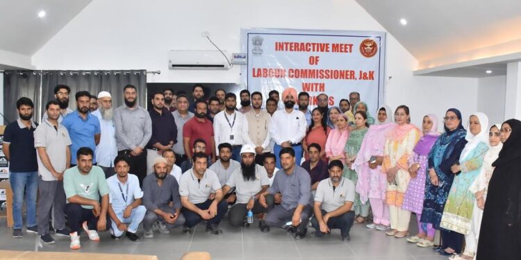 Labour Commissioner engages with workers, employers at Khanmoh