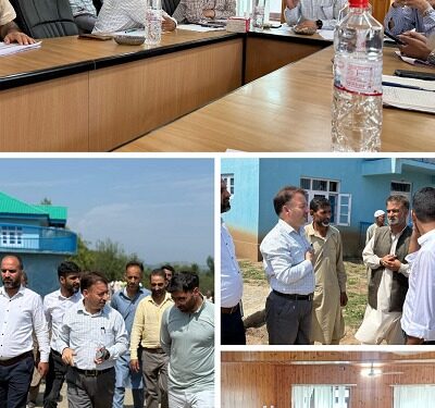 MD JJM conducts site visit to Verinag PHE sub division; reviews scheme completion