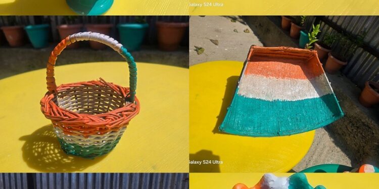 Bandipora Anganwadi children showcase creativity, patriotism under ‘Har Ghar Tiranga’ campaign