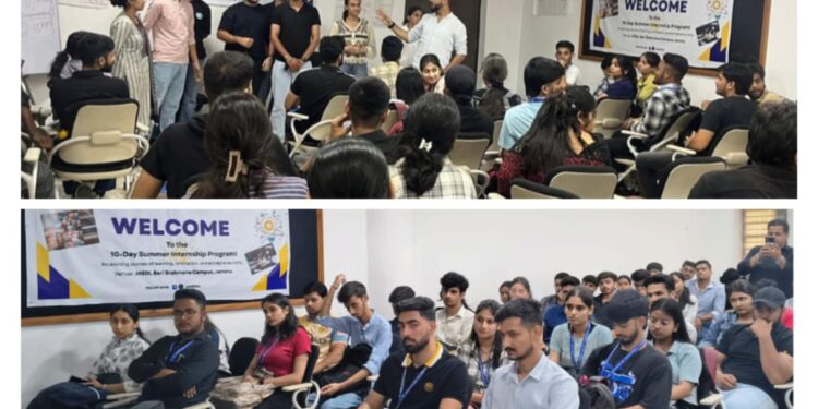 132 SPMR College students complete summer internship at JKEDI