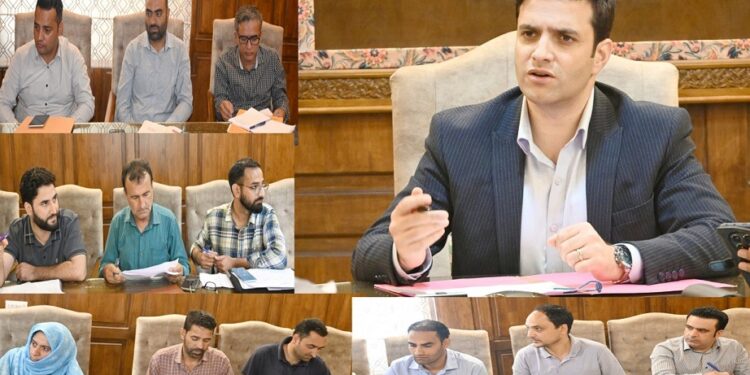 DC Kulgam convenes DLIC meeting, approves 67 new cases under PMAY-U 2.0