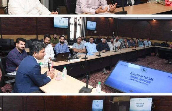 JKEDI connects J&K startups to Middle East ecosystem through Startup Transcend