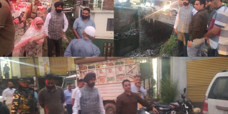 DC Doda visits rain-affected areas, directs immediate restoration of services