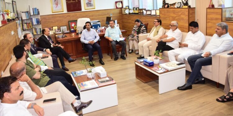 Committee on Public Accounts, PAC visits AlIMS Vijaypur