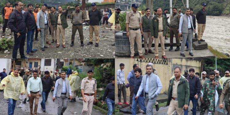 DC Ramban inspects progress of Restoration Work on NH-44