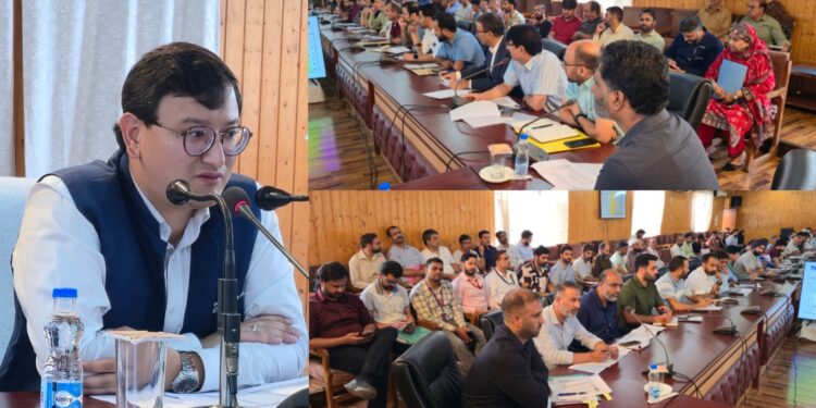  DDC B’la reviews progress of works under District Capex Budget, SSY, Aspirational Block & other Sectors