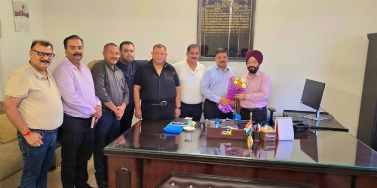 Chamber of Commerce & Industry Jammu Delegation meets Controller Legal Metrology