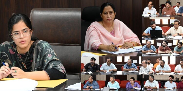 DDC reviews progress of JJM Projects in Samba District