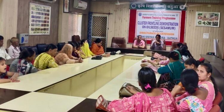 KVK Kathua empowers farmers through Oilseed Cultivation Training Programme