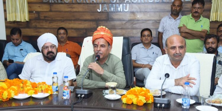 Anil Gupta takes over as Director Agriculture Jammu