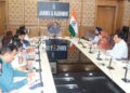Saurabh Bhagat reviews status of essential commodities across J&K
