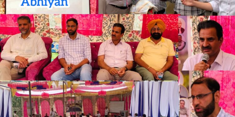 KVK-Anantnag organizes Kisan Sampark Abhiyan- Rural Credit Workshop at Akingam of block Achabal