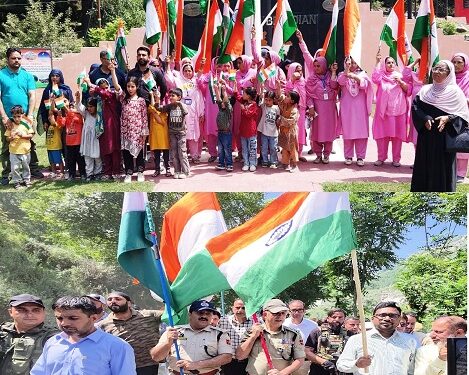 Teetwal hosts Mega Tiranga Rally under ‘Har Ghar Tiranga’ campaign
