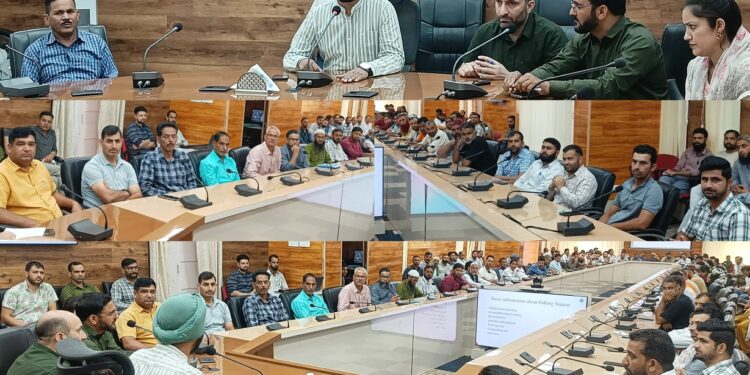 Training session held for newly appointed BLOs in Doda