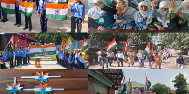 ‘Har Ghar Tiranga’ campaign-2025 gains momentum in Kupwara