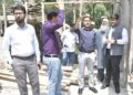 Secretary RDD inspects progress on Niwas at Kheer Bhawani Temple Tulmulla