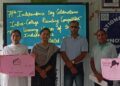 GDC Ramkote organises intra-college National Anthem singing and painting competition