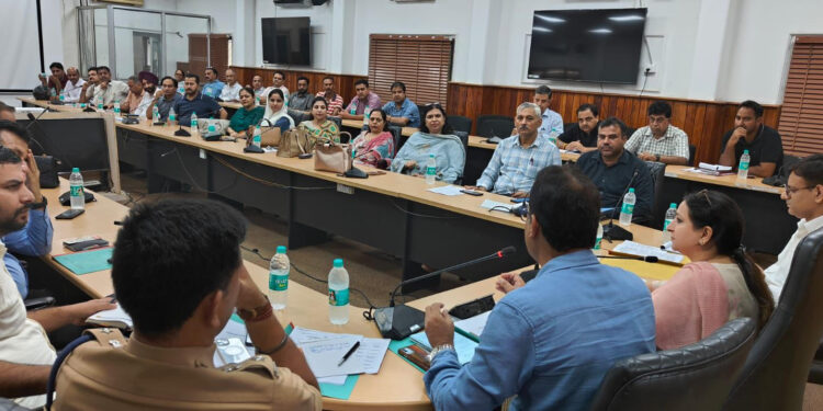 ADC Jammu reviews arrangements for JKSSB Junior Engineer Examination