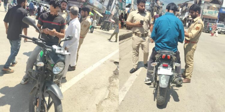 Enforcement drive: Over Rs 1.44 lakh fine realized, 120 vehicles challaned at Bandipora