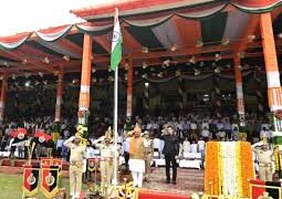 Dy CM unfurls tricolour on I-Day at MA Stadium Jammu