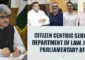 Law Department unveils first of its kind “Citizen Centric Services” initiative to boost legal access in J&K