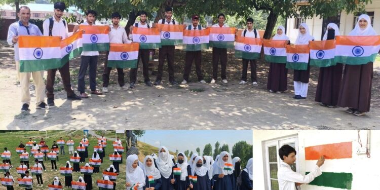 Har Ghar Tiranga campaign sees vibrant participation across Budgam