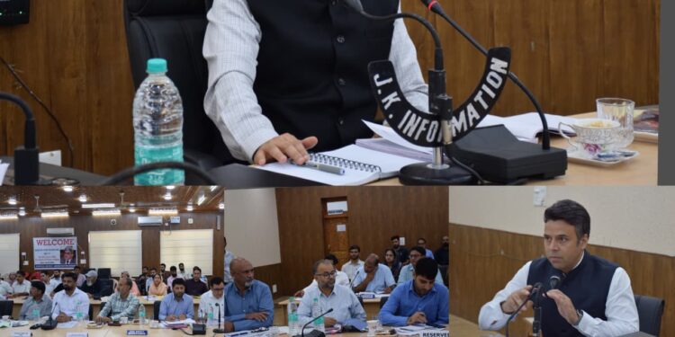 CS reviews development works in Budgam; assures district’s economic transformation
