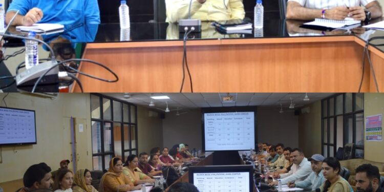DC reviews Health services scenario in Poonch District