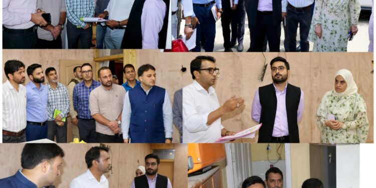 DC Srinagar initiates infrastructure upgradation works at DC office complex