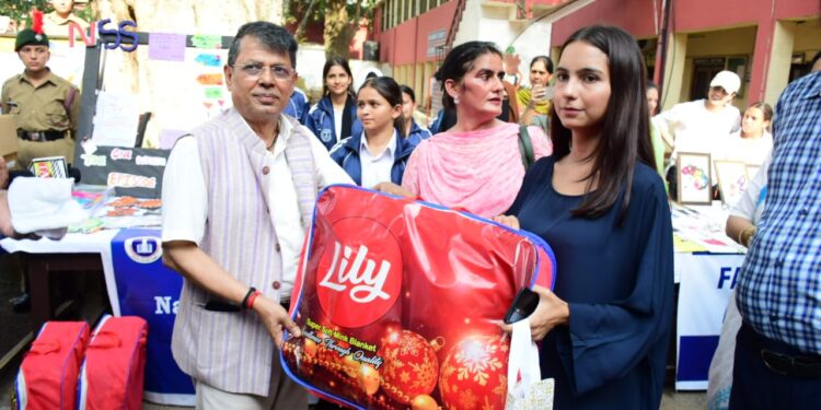 Shantamanu participates in Sewa Parv celebrations at GCW Parade Jammu