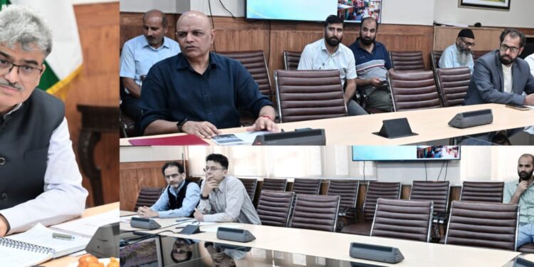CS for framing effective action plan to implement VVP in J&K