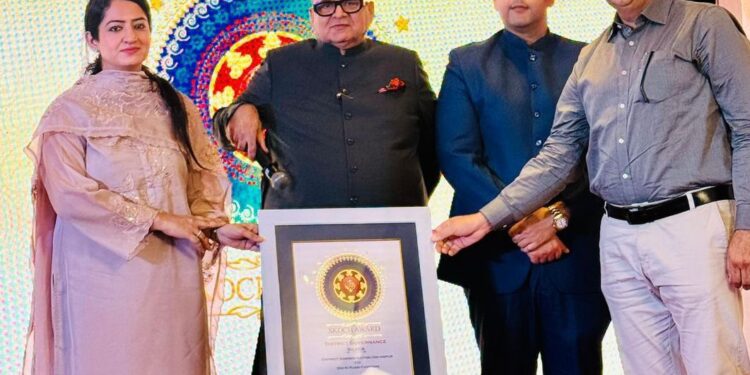Udhampur Admin’s Didi Ki Rasoi initiative under NULM wins Prestigious SKOCH Award-2025