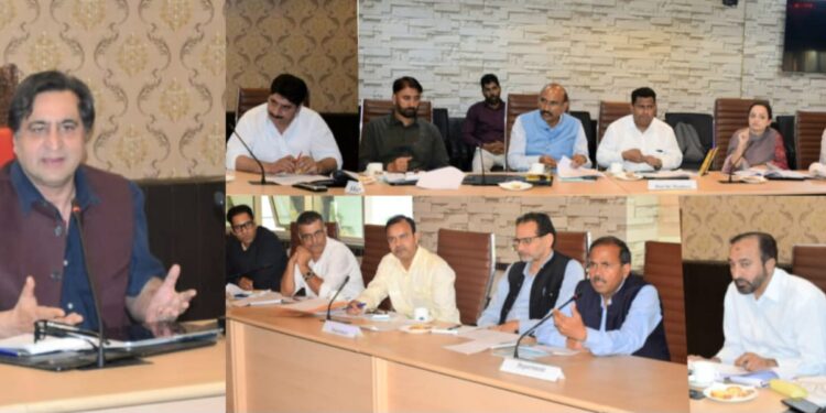 Committee on Government Assurances holds meeting in Srinagar